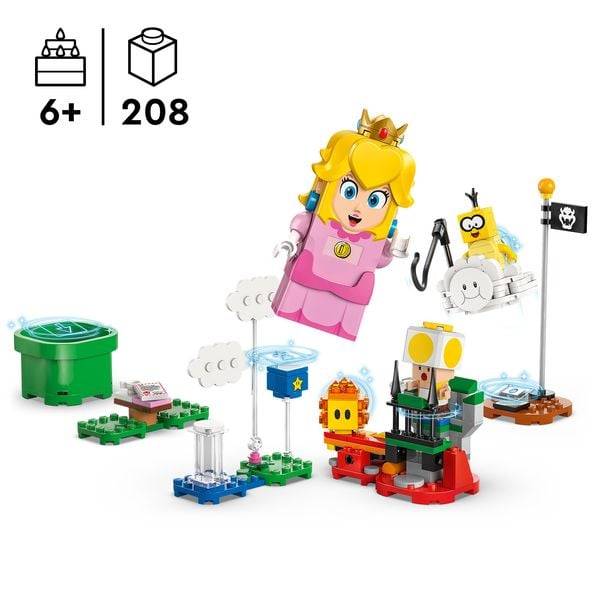 LEGO Super Mario Abenteuer mit der interaktiven LEGO Peach 71441