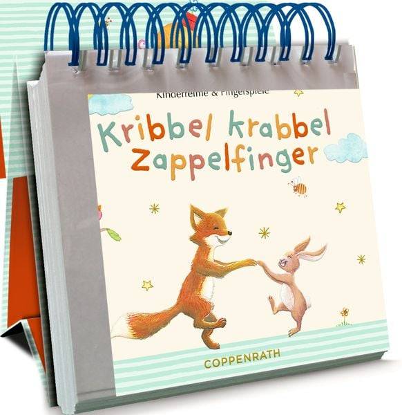 Kl. Spiralaufstellbuch: Kribbel krabbel Zappelfinger