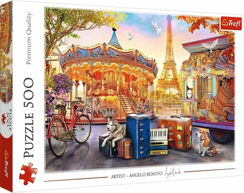 TREFL Puzzle Urlaub in Paris 500 Teile