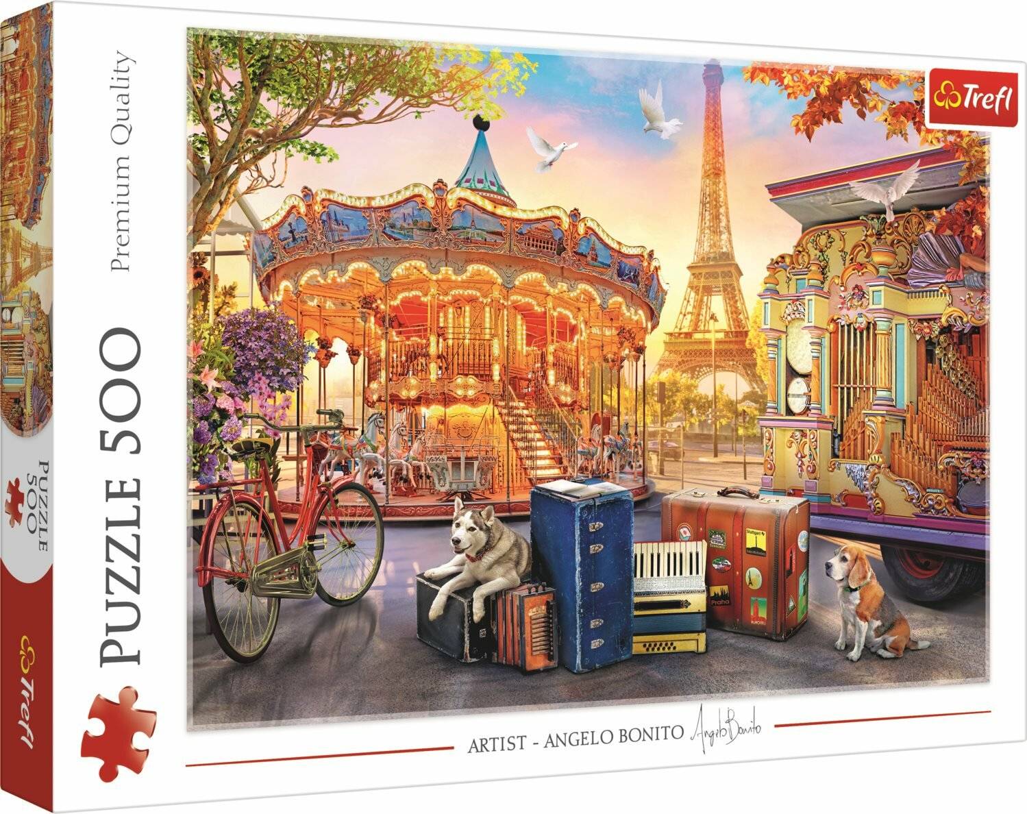 TREFL Puzzle Urlaub in Paris 500 Teile