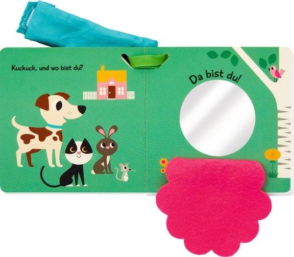 Mein Filz-Fühlbuch f.d.Buggy: Kuckuck, kl. Hund! (Fühl.&be.)