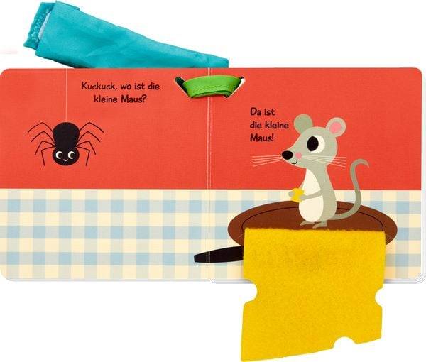 Mein Filz-Fühlbuch f.d.Buggy: Kuckuck, kl. Hund! (Fühl.&be.)