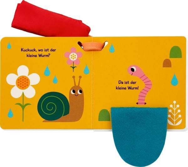 Mein Filz-Fühlbuch f.d.Buggy: Kuckuck, kl. Ente! (Fühl.&be.)