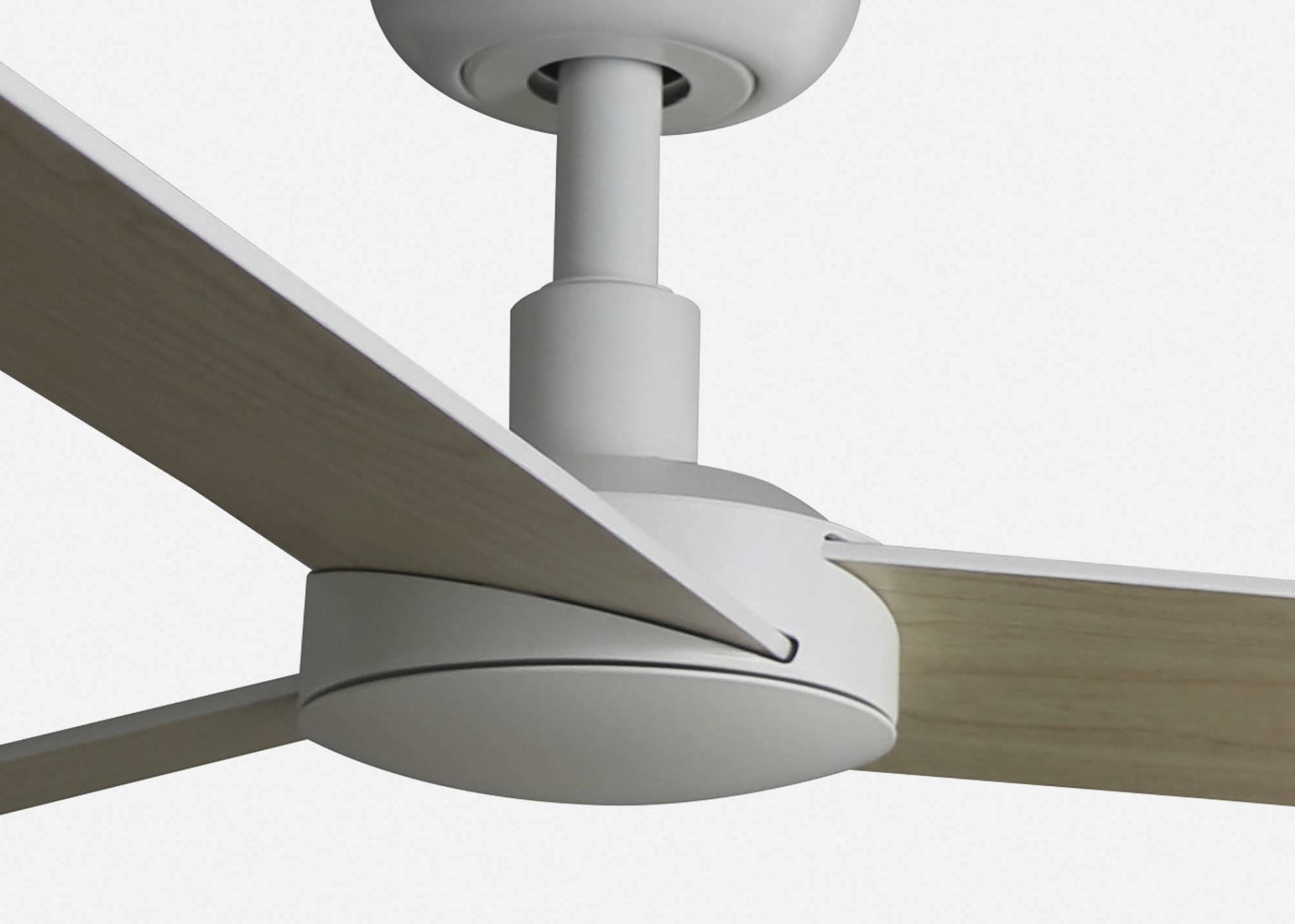 Energiespar Deckenventilator Rudder S Weiß