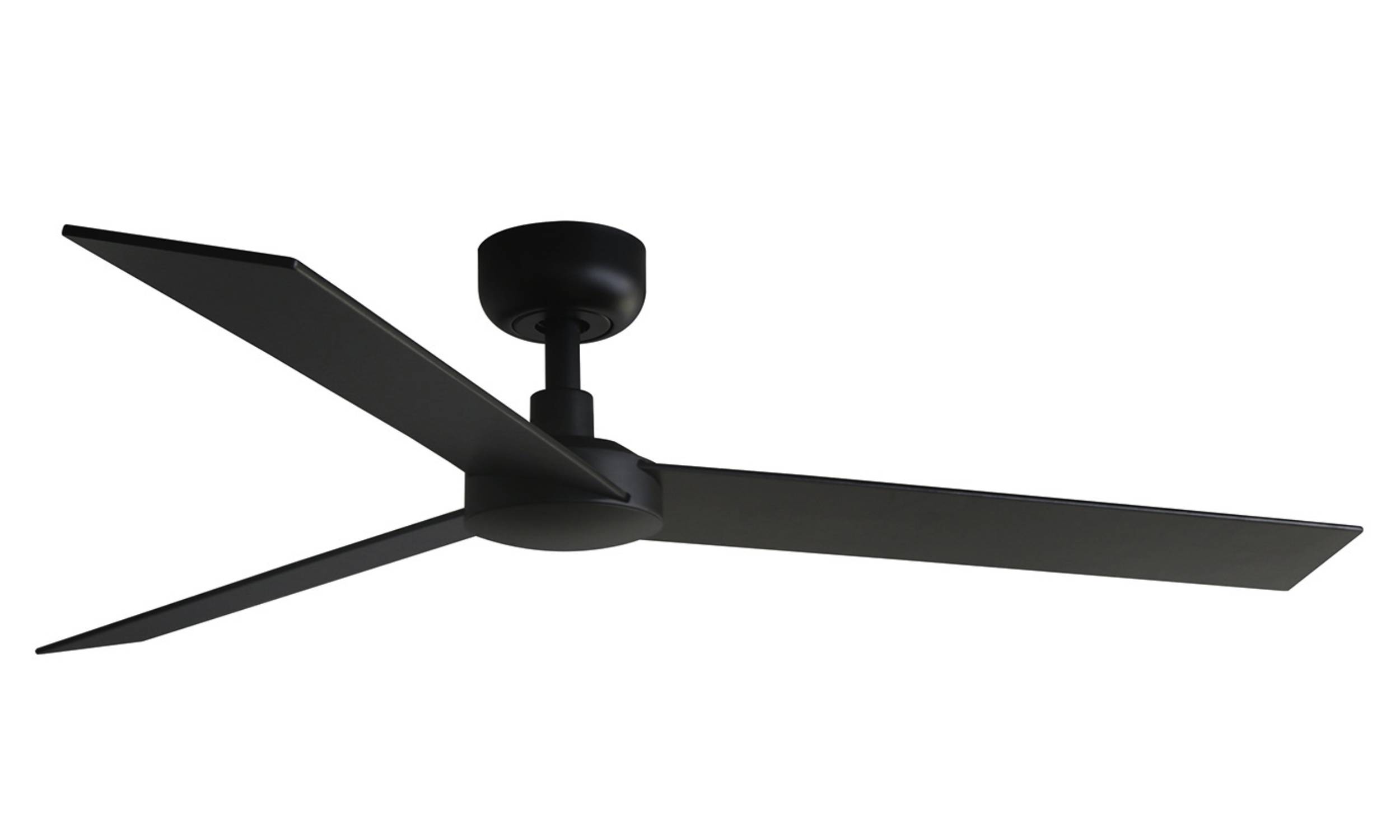 Energiespar Deckenventilator Rudder L Schwarz