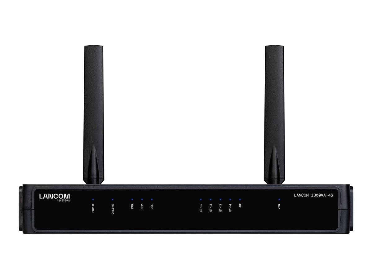 LANCOM 1800VA-4G - Router - DSL-Modem 4-Port-Switch