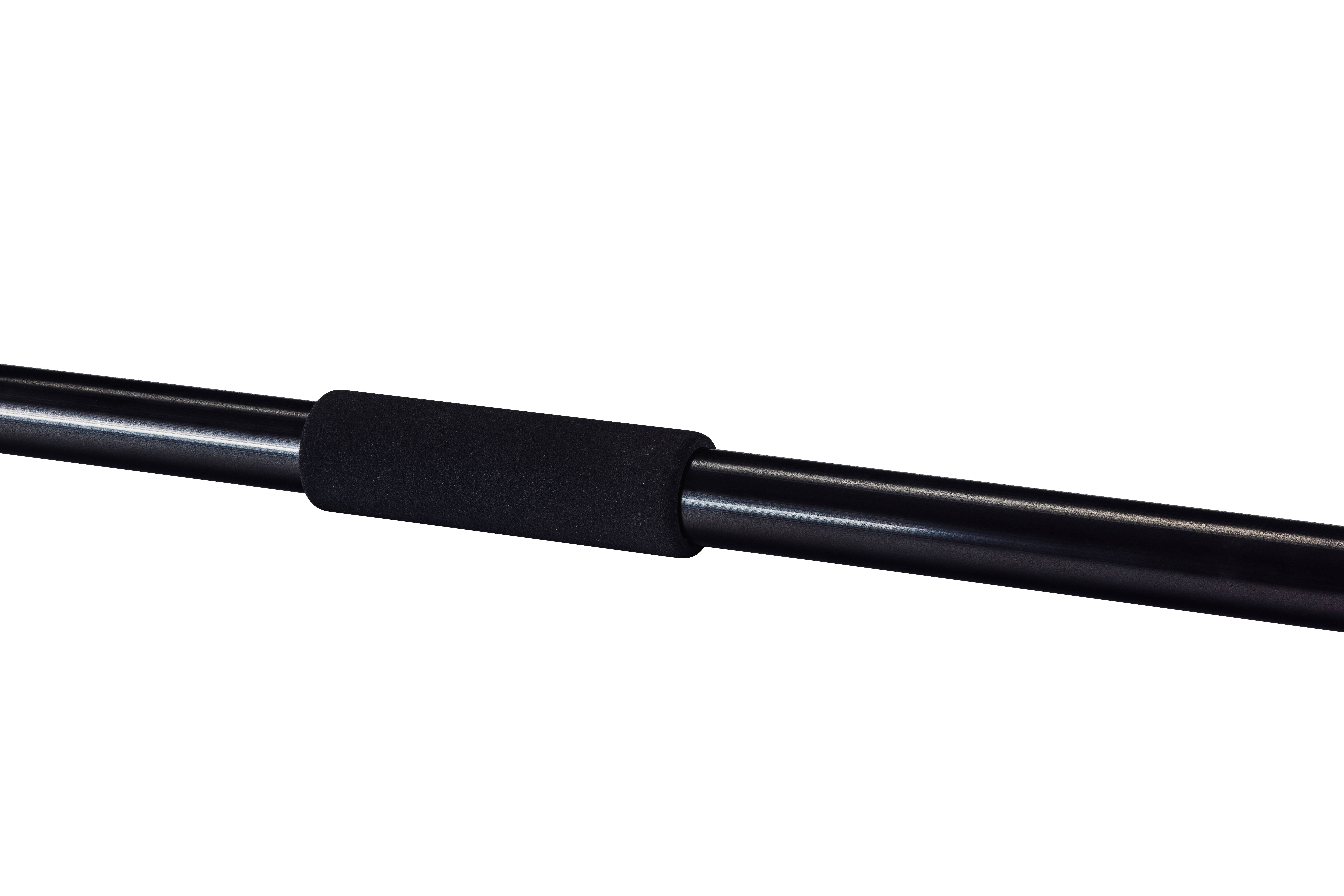 Neustanlo - Dreiecksbesen inkl. Teleskopstange 400 cm mit intuitiven Schnellspannsystem und ergonomischen Handgriffen - ideal zur Pflege von Haus