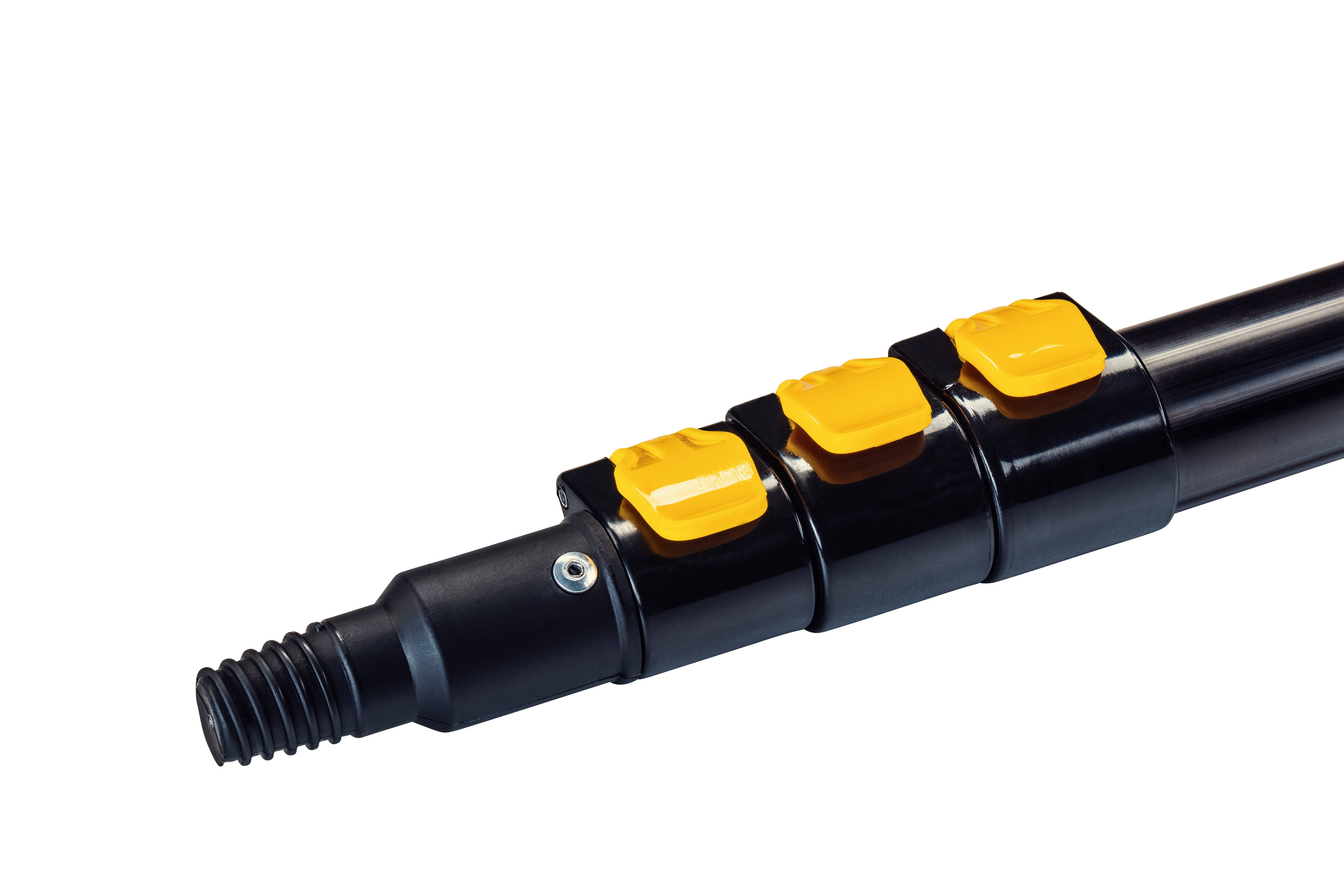 Neustanlo | Teleskopstange FastExtend 4 m | mit intuitiven Schnellspannsystem und ergonomischen Handgriffen | ideal für Reinigungs- und