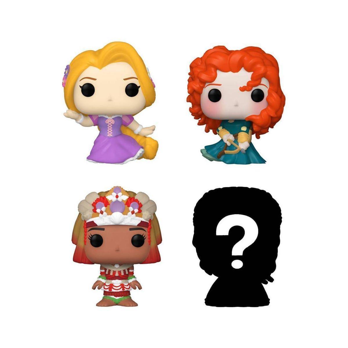 FK73030 - Disney Princesses Bitty POP! Vinyl Figuren 4er-Pack Rapunzel 2,5 cm