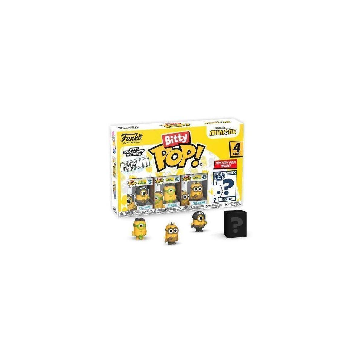 FK73035 - Minions Bitty POP! Vinyl Figuren 4er-Pack Eye Matie 2,5 cm