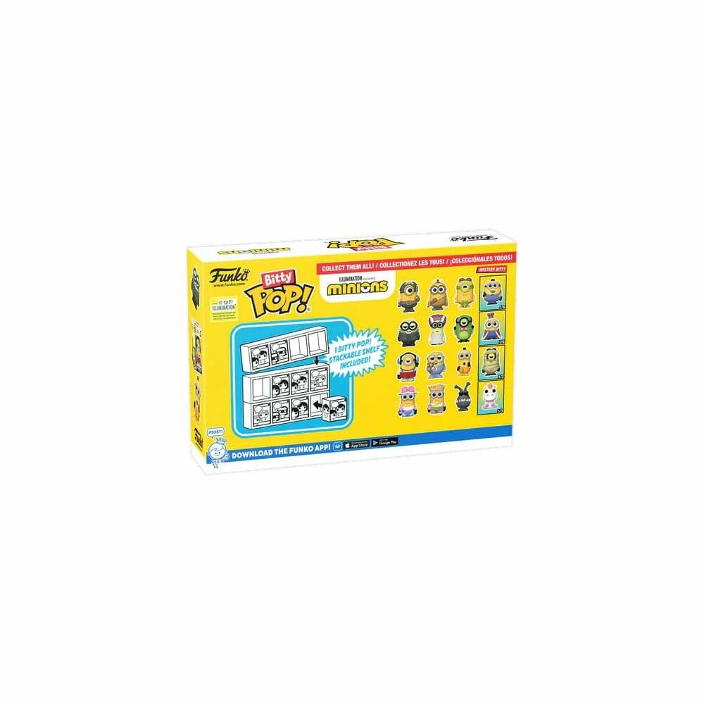Minions Bitty POP! Vinyl Figuren 4er-Pack Eye Matie 2,5 cm
