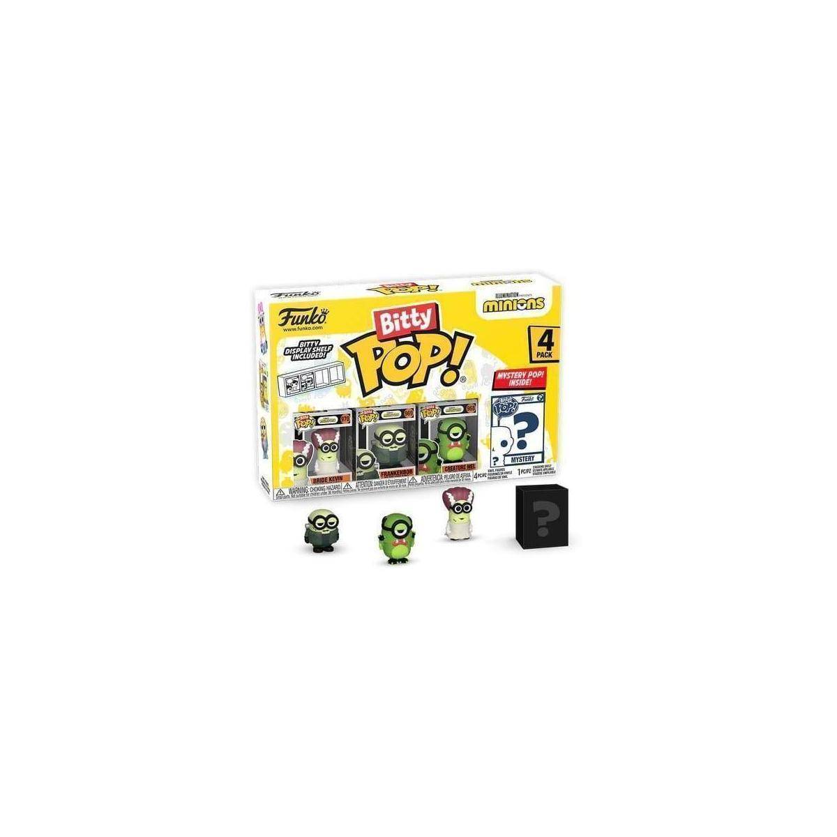 FK73036 - Minions Bitty POP! Vinyl Figuren 4er-Pack Frankenbob 2,5 cm