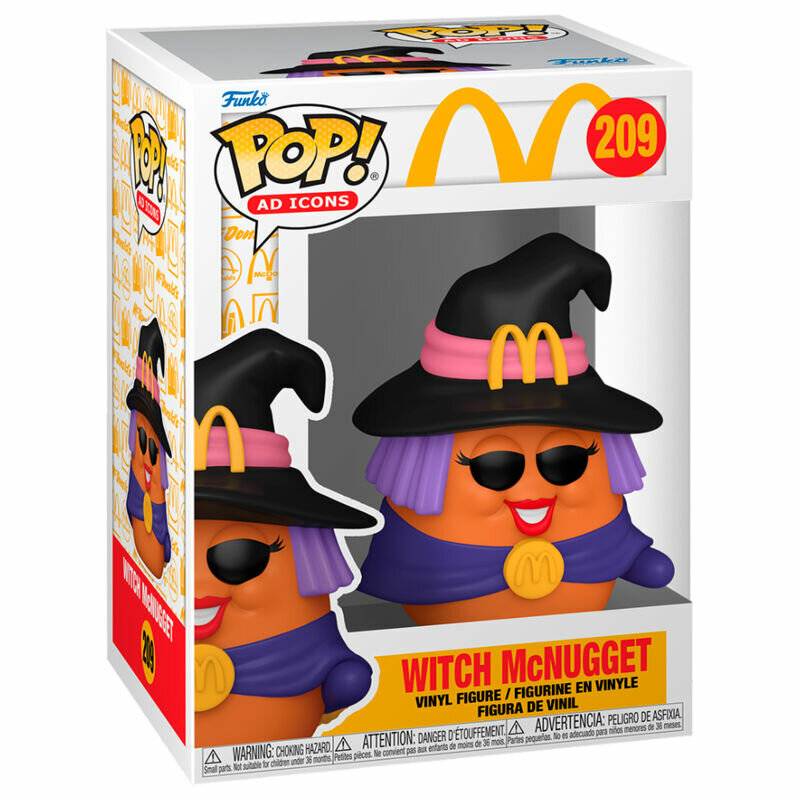 POP-Figur McDonalds Nugget Buddies Hexe