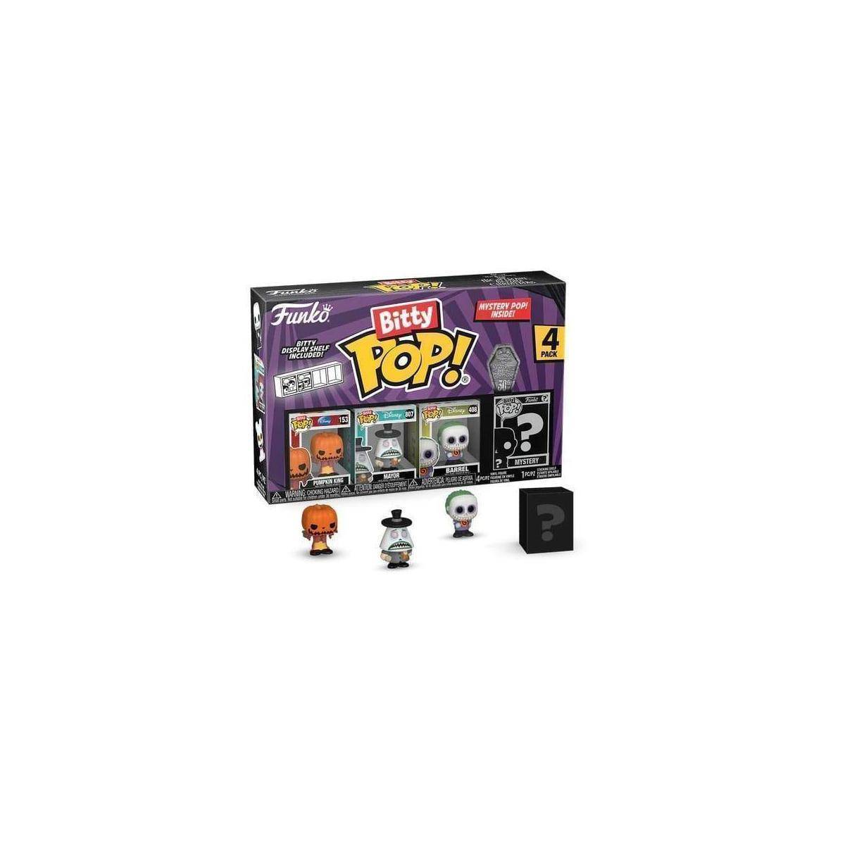 FK73020 - Nightmare Before Christmas Bitty POP! Vinyl Figuren 4er-Pack Pumpkin Jack 2,5 cm