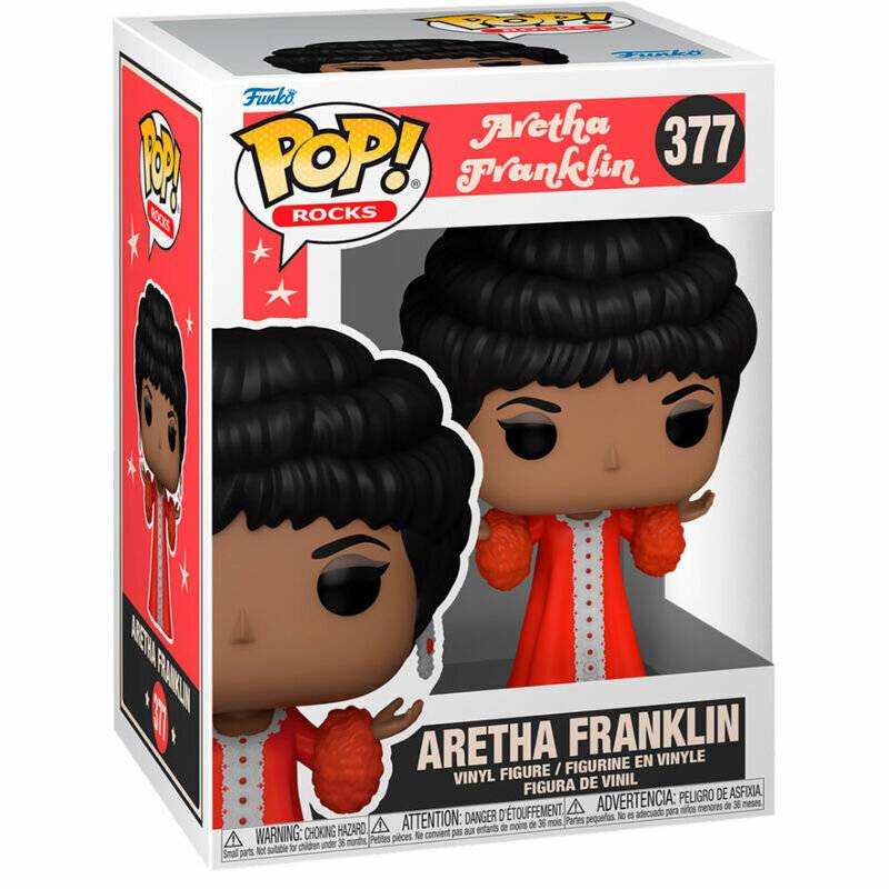 Aretha Franklin POP! Rocks Vinyl Figur Aretha Franklin(AW Show) 9 cm