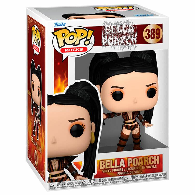 Bella Poarch POP! Rocks Vinyl Figur Bella Poarch(Inferno) 9 cm
