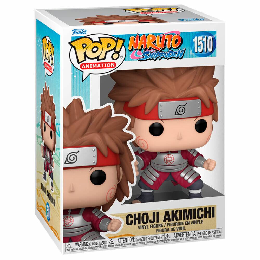 Naruto Pop! Animation Vinyl Figur Choji Akimichi 9 cm