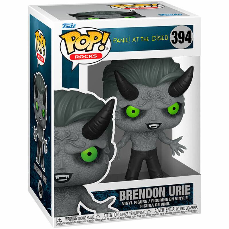 Panic at the Disco POP! Rocks Vinyl Figur Brendon Urie(Demon) 9 cm