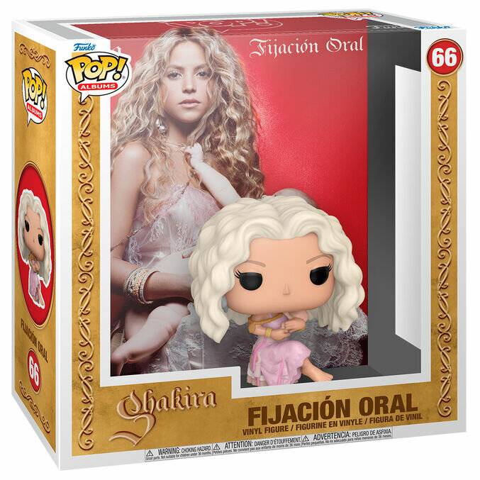 Shakira POP! Albums Vinyl Figur O. Fixation Vol. 1 9 cm