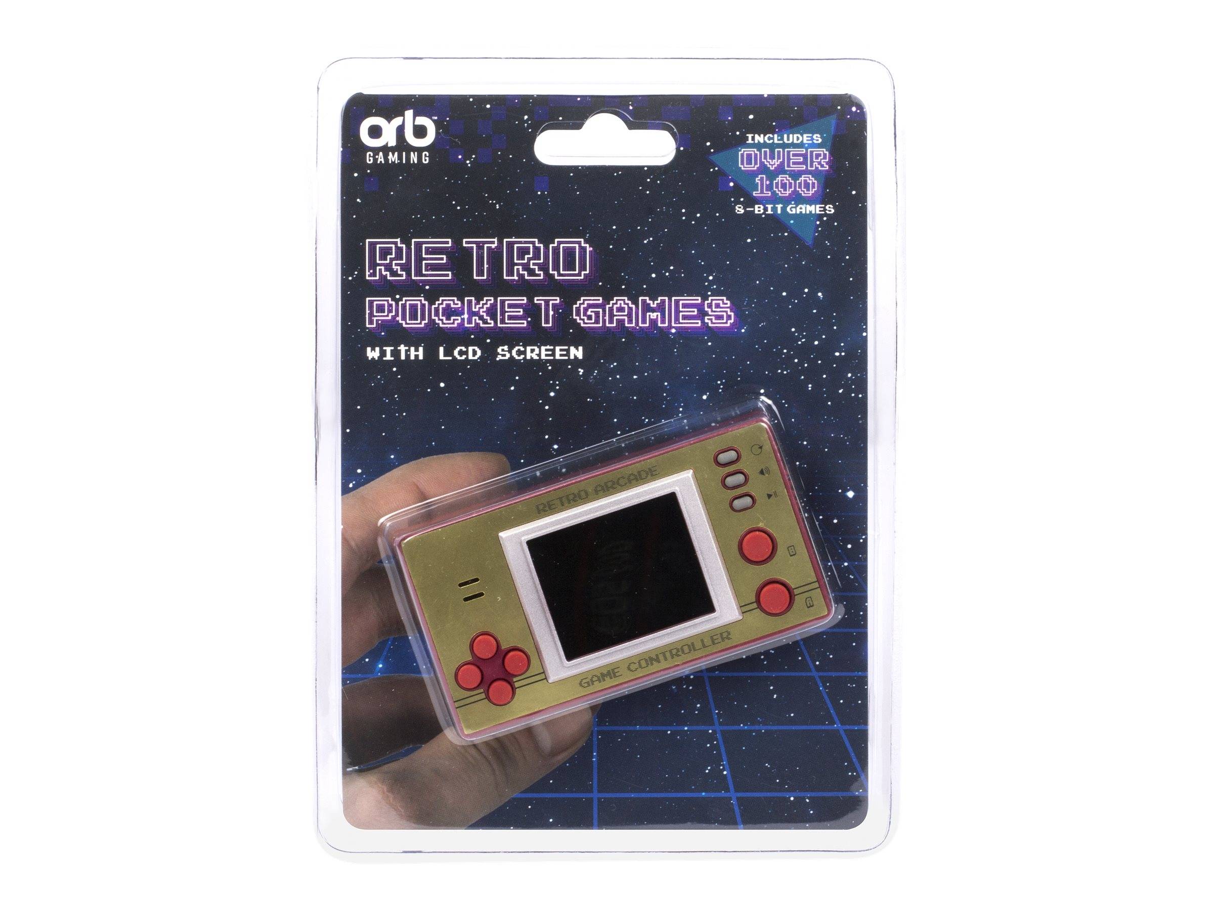 Thumbs Up Retro Pocket Games with LCD screen