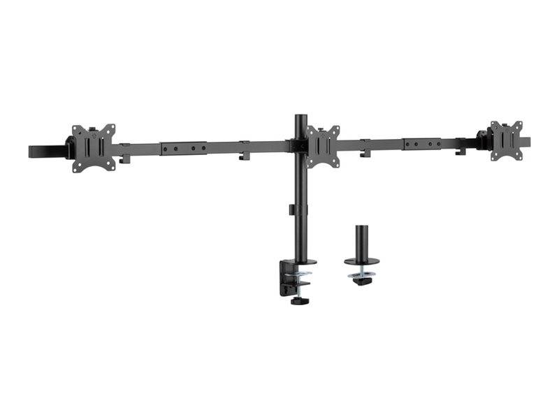 equip - Befestigungskit (Kabeldurchführungsklemme, Schrauben, Klemmhalterung, Stange zur Schreibtischmontage) - für 3 LC
