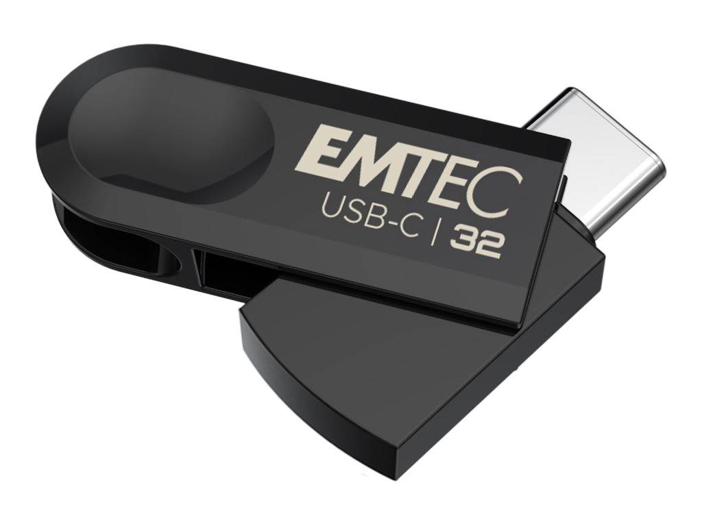 EMTEC - USB Flash Drive C280 32GB - USB 3.2+ USB-C - 32 GB