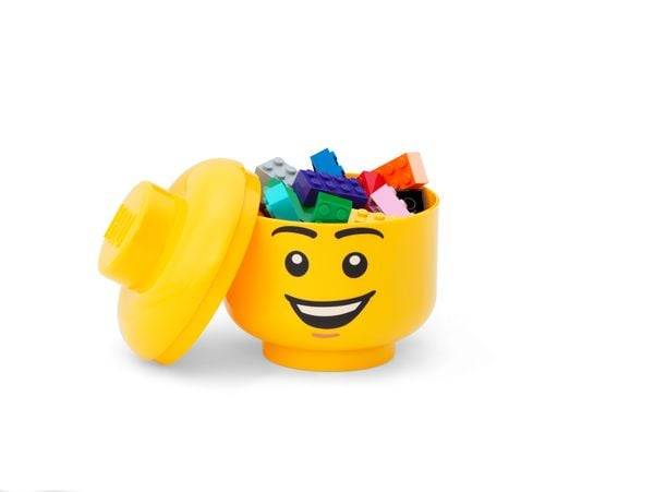 LEGO Aufbewahrungskopf Happy Boy