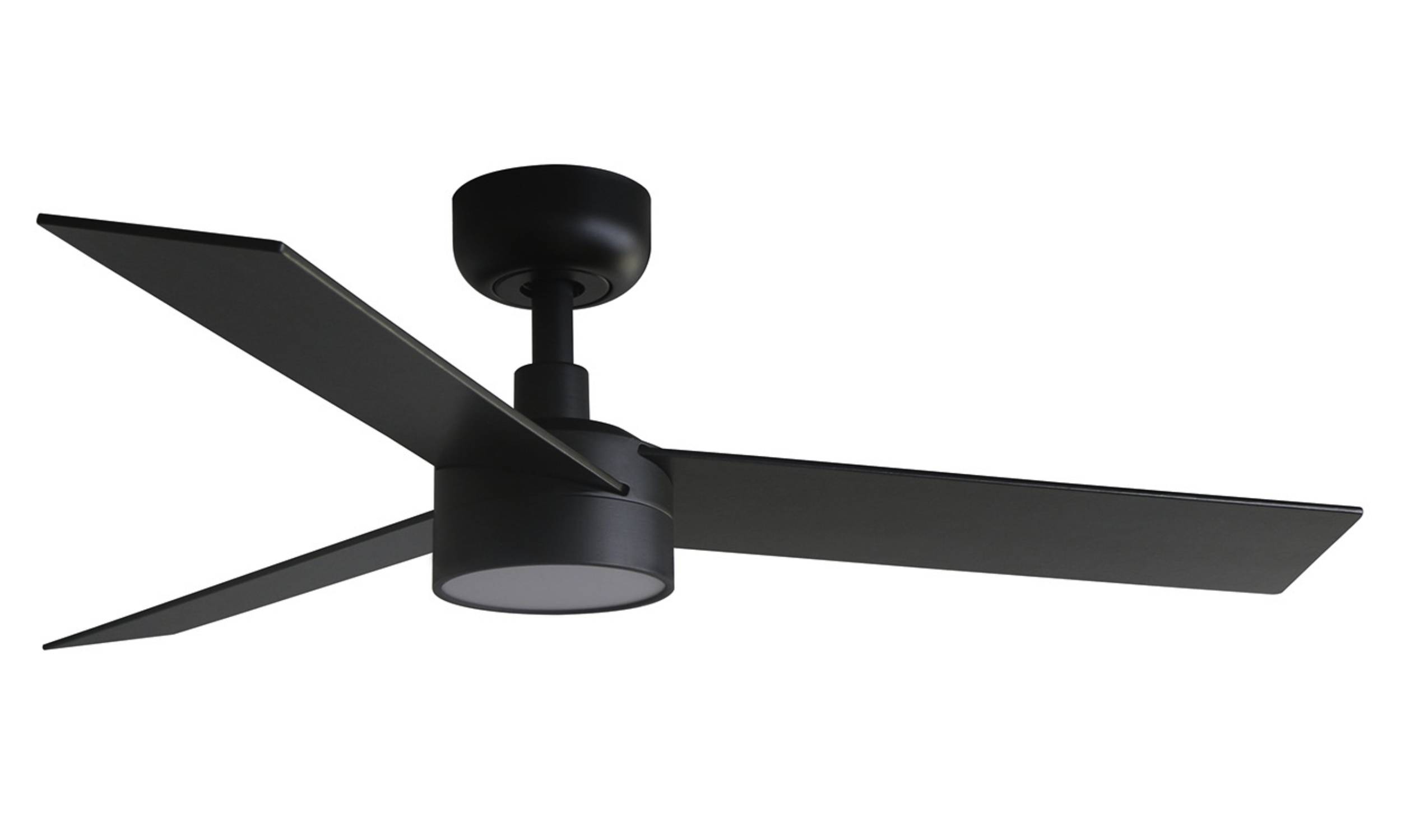 DC Deckenventilator Rudder S Schwarz mit LED