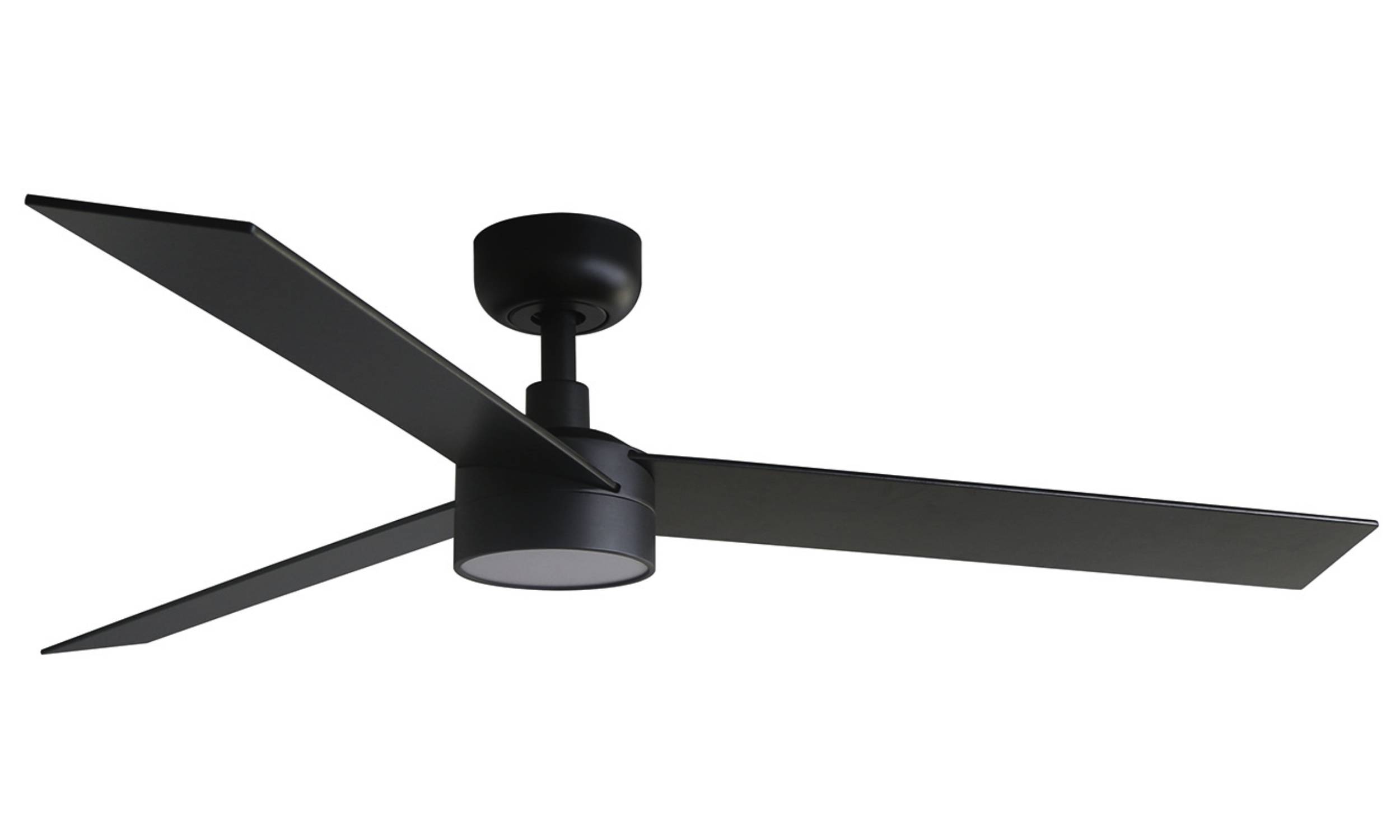 DC Deckenventilator Rudder L Schwarz mit LED