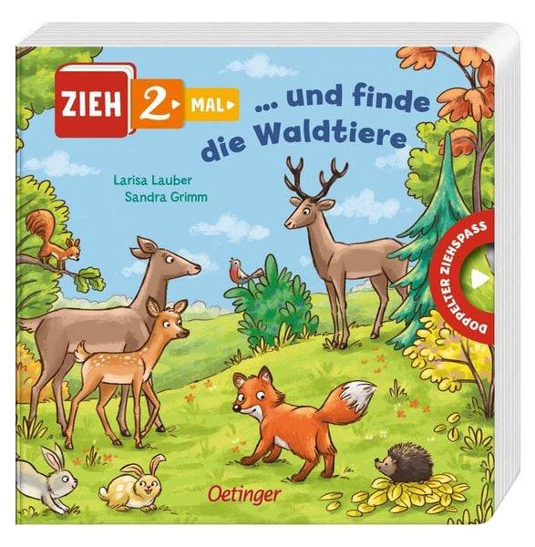 Zieh 2-mal ... und finde die Waldtiere
