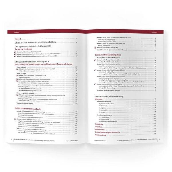 Sicher zum Realschulabschluss Deutsch Baden-Württemberg 2025 und 2026