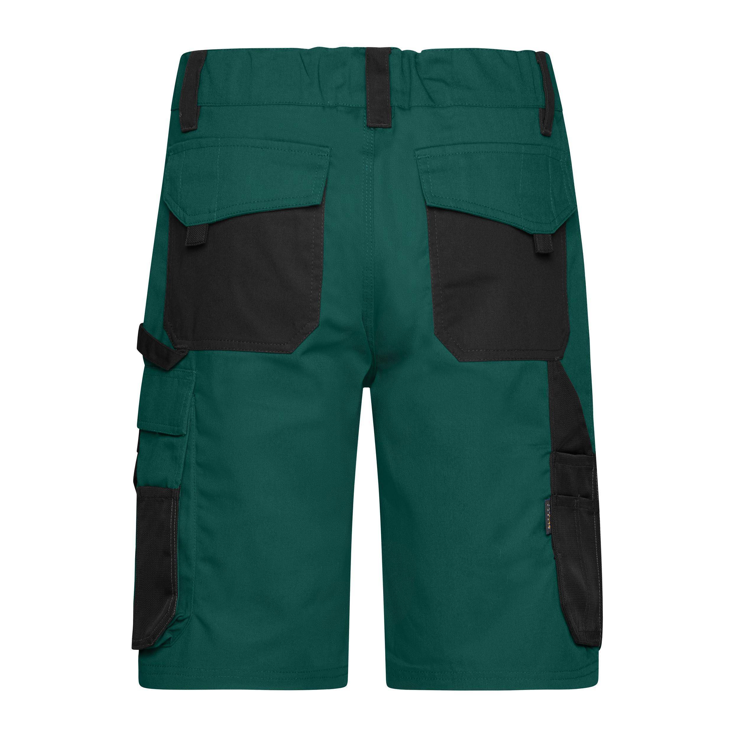 James & Nicholson® JN835 Workwear Bermudas Shorts dark-green/black_44