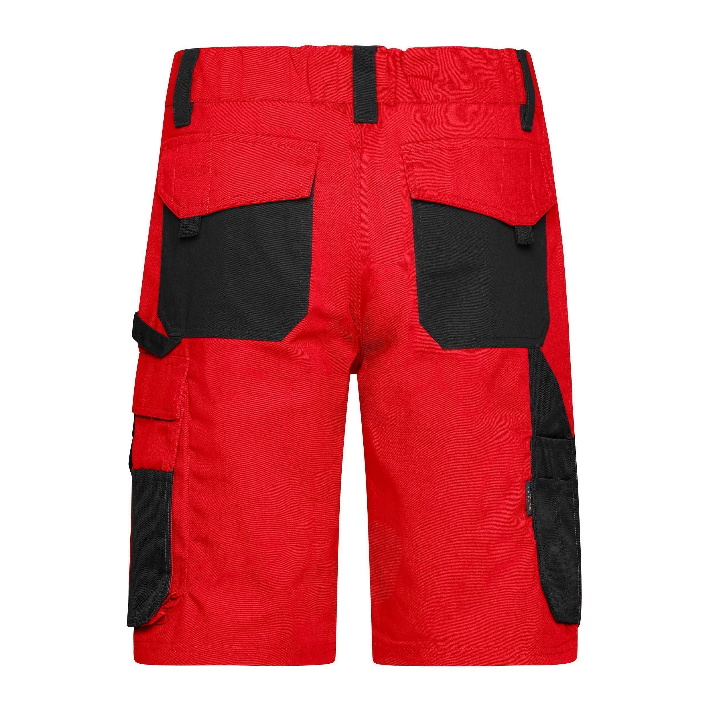 James & Nicholson® JN835 Workwear Bermudas Shorts red/black_56