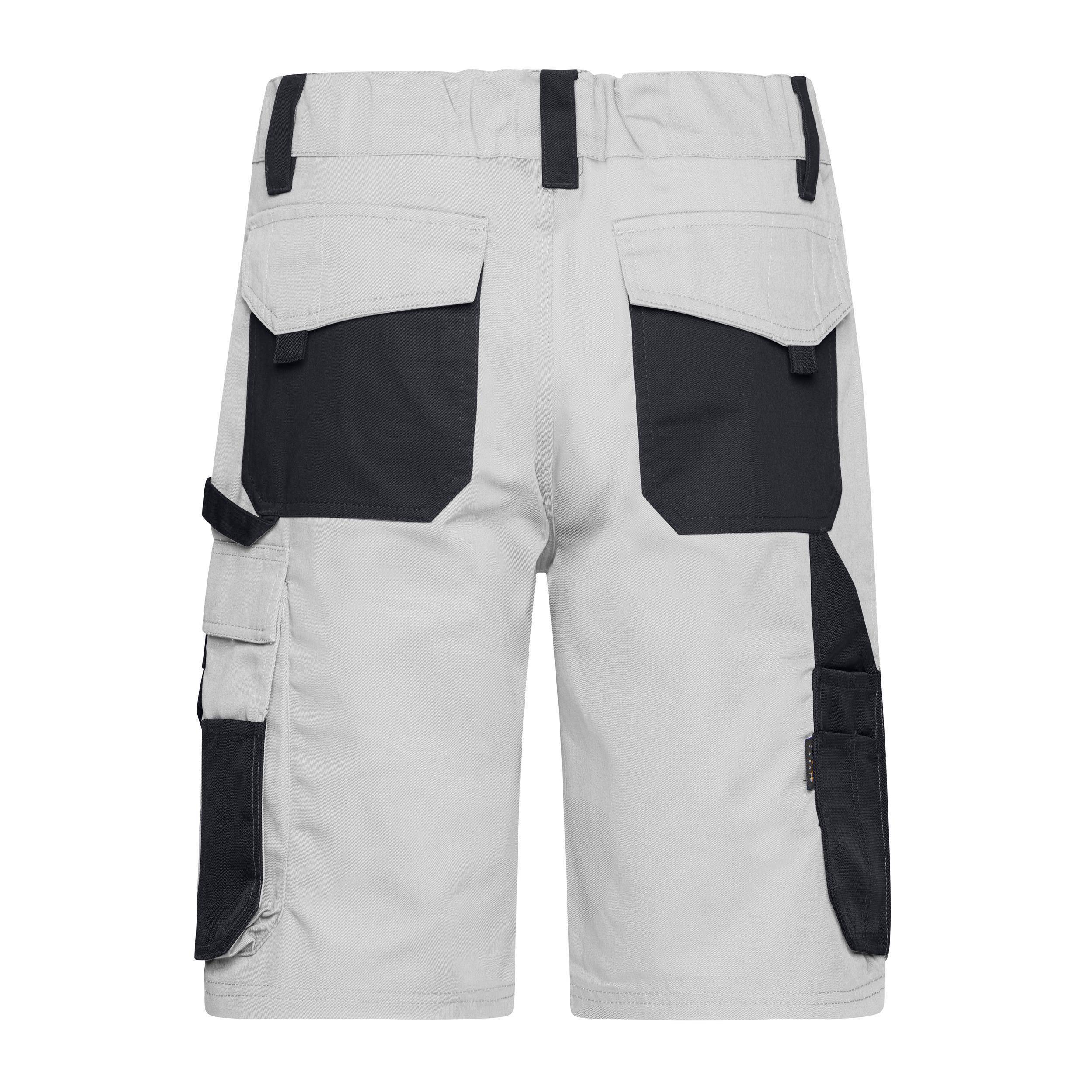James & Nicholson® JN835 Workwear Bermudas Shorts white/carbon_60
