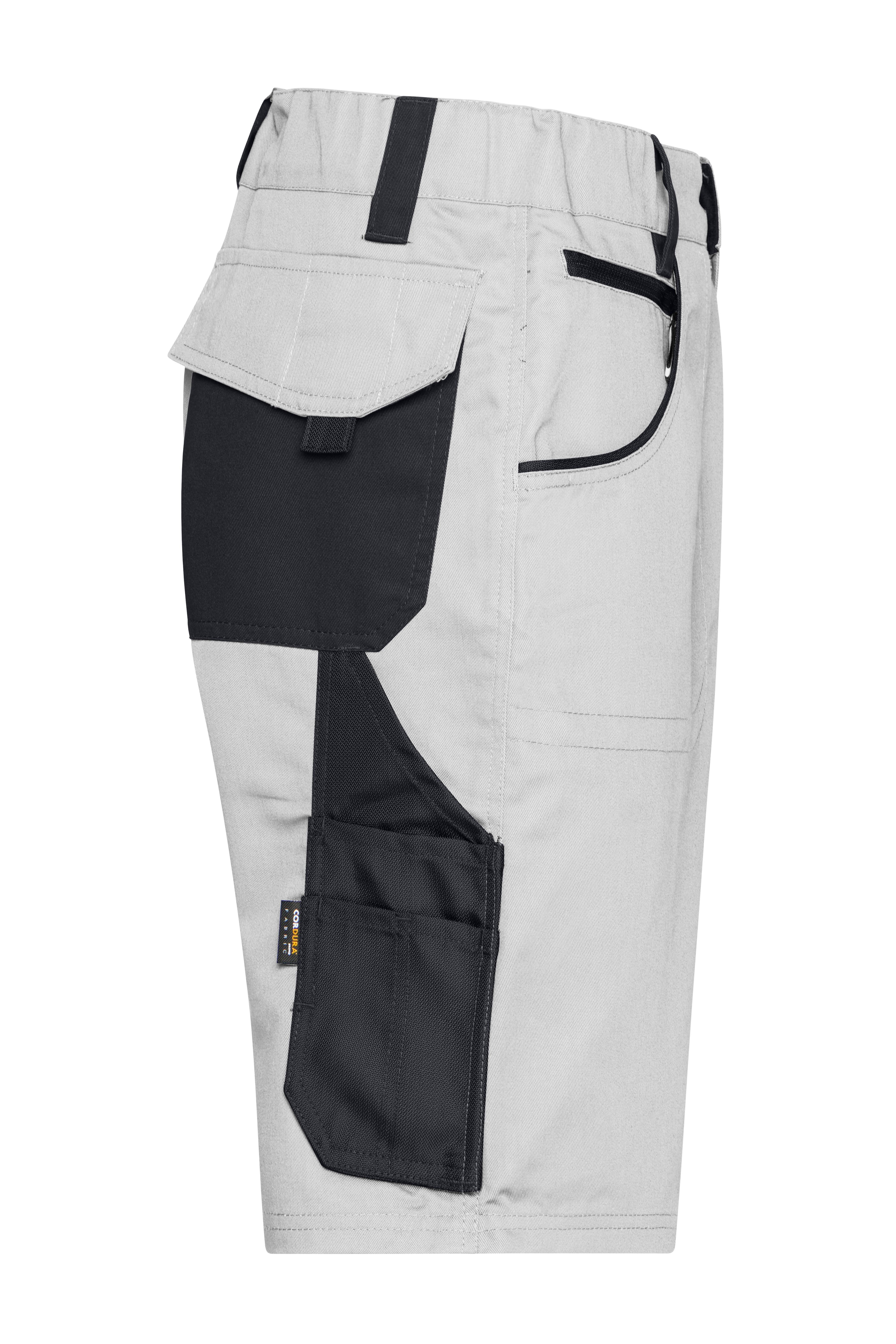 James & Nicholson® JN835 Workwear Bermudas Shorts white/carbon_60