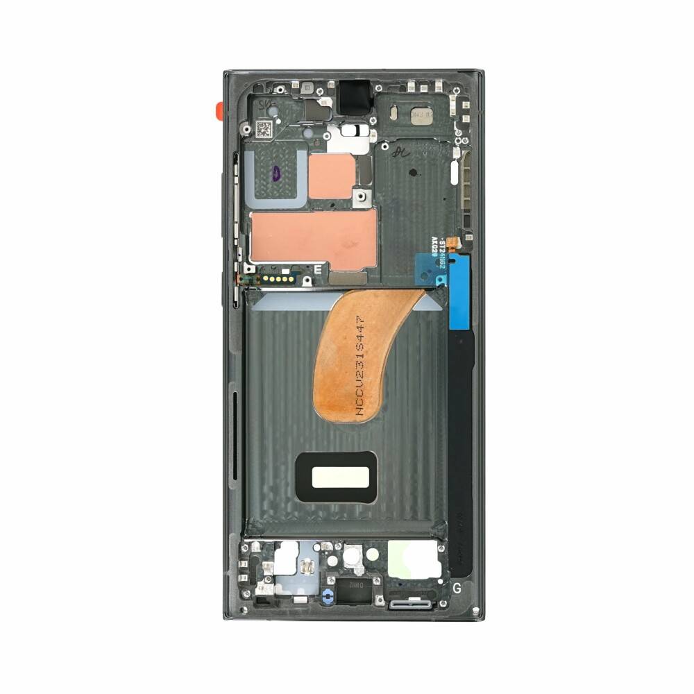 Original Mittelrahmen für Samsung Galaxy S23 Ultra S918 grün GH96-15833C