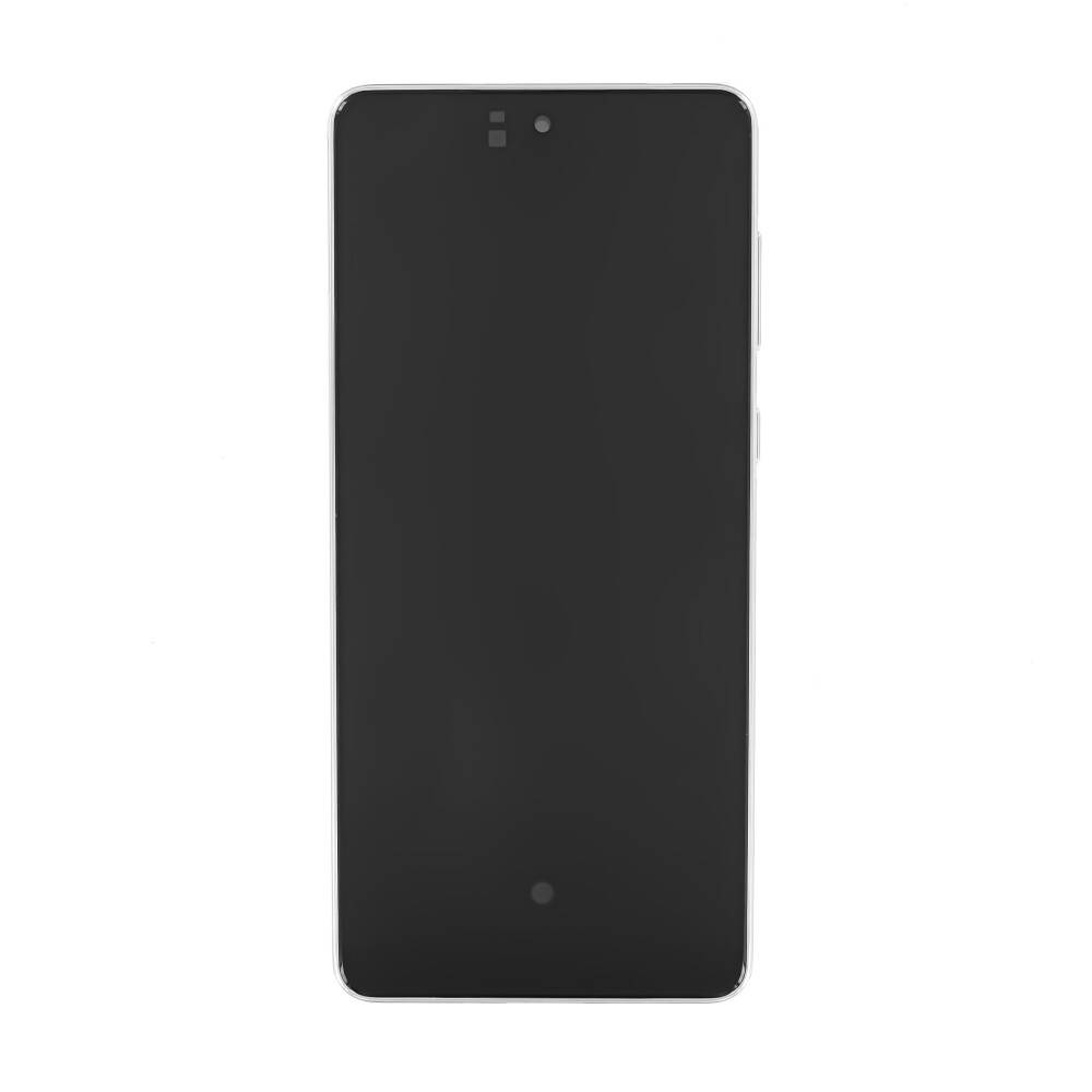 Original Display für Samsung Galaxy A73 5G Weiß LCD + Rahmen GH82-28686B