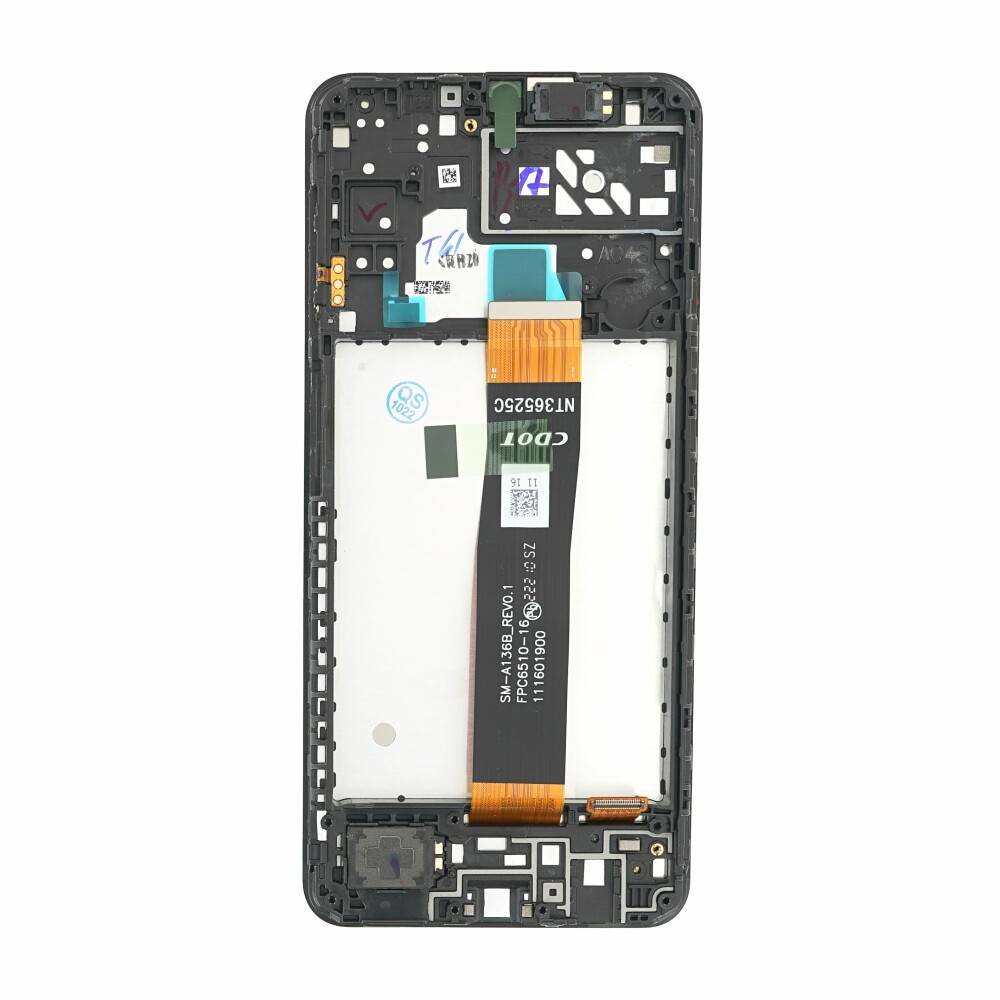 Original Display für Samsung Galaxy A04s Schwarz LCD + Rahmen GH82-29805A