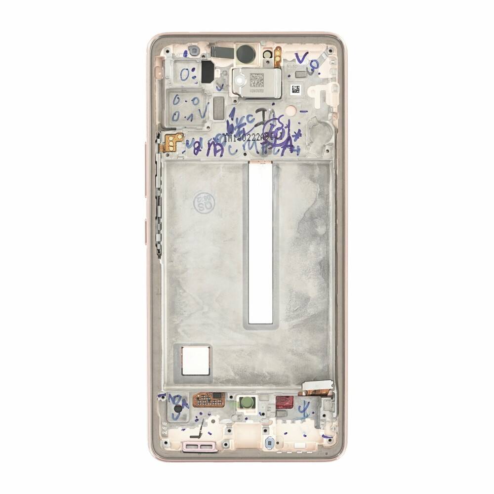 Original Display für Samsung Galaxy A53 5G A536B LCD + Rahmen weiß GH82-28024B