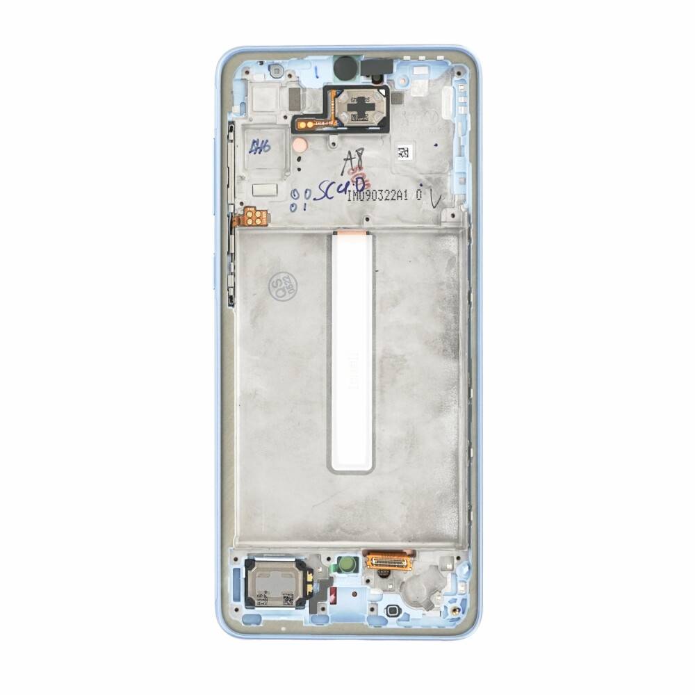 Original Display für Samsung Galaxy A33 5G LCD + Rahmen blau GH82-28143C