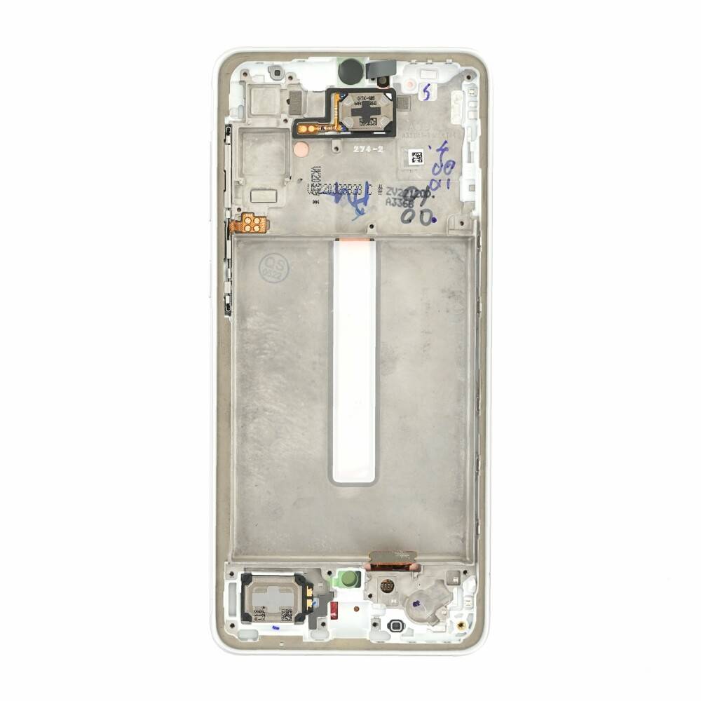 Original Display für Samsung Galaxy A33 5G Weiß LCD + Rahmen GH82-28143B