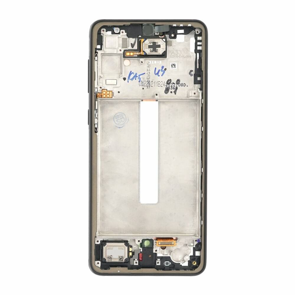 Original Display für Samsung Galaxy A33 5G Schwarz LCD + Rahmen GH82-28143A