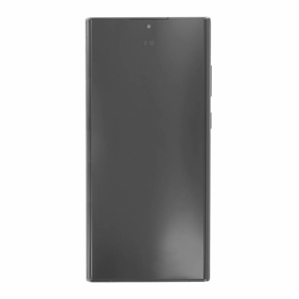 Original Display für Samsung Galaxy S22 Ultra schwarz LCD + Rahmen GH82-27488A