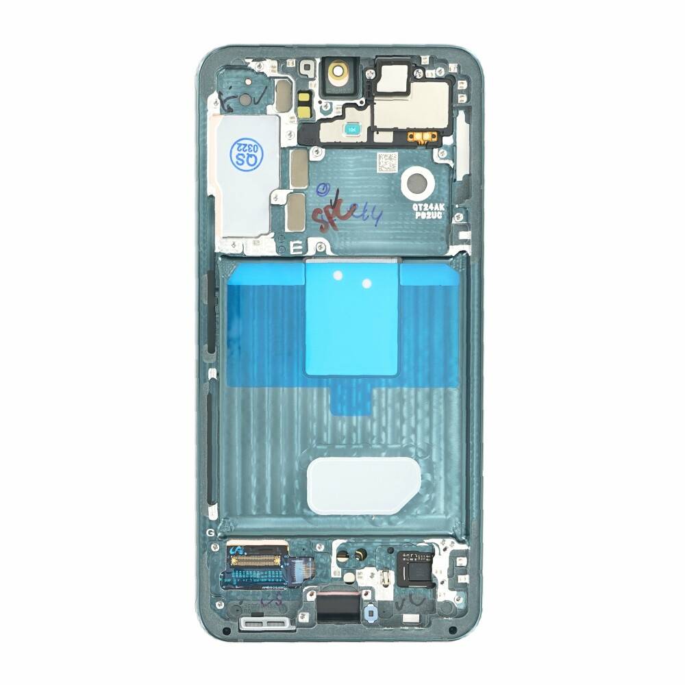 Original Display für Samsung S901 Galaxy S22 LCD + Rahmen grün GH82-27520C