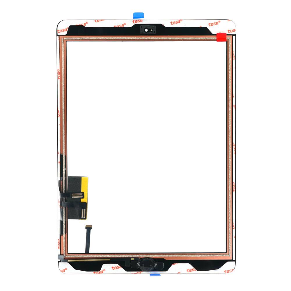 Touchscreen für iPad 5 2017 iPad Air Schwarz Home Button Kleber Staubdicht