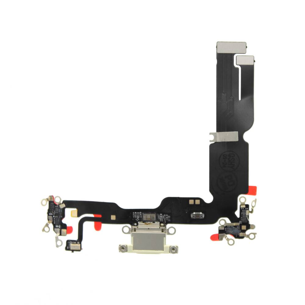 Ladebuchse für iPhone 15 Plus Gelb Flex Ersatzteile Dock Connector