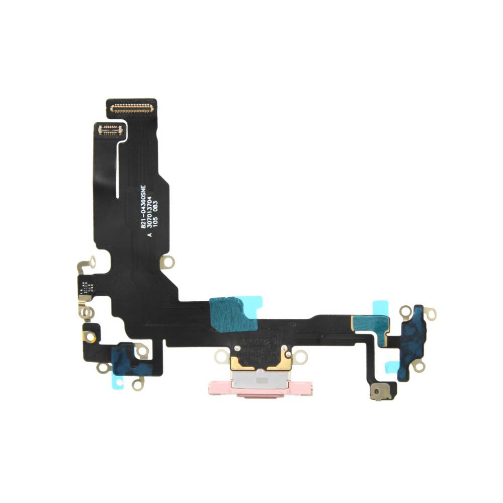 Ladebuchse für iPhone 15 Rosa Dock Connector Flex Ersatz