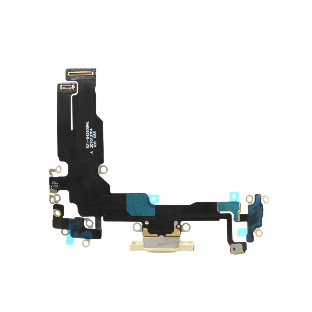 Ladebuchse für iPhone 15 Gelb Dock Connector Ersatz