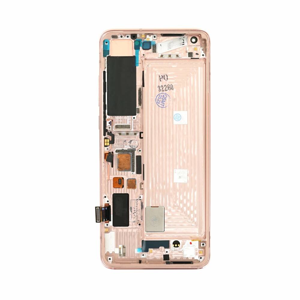 Display für Xiaomi Mi 10 LCD + Rahmen Gold Bildschirm Touch