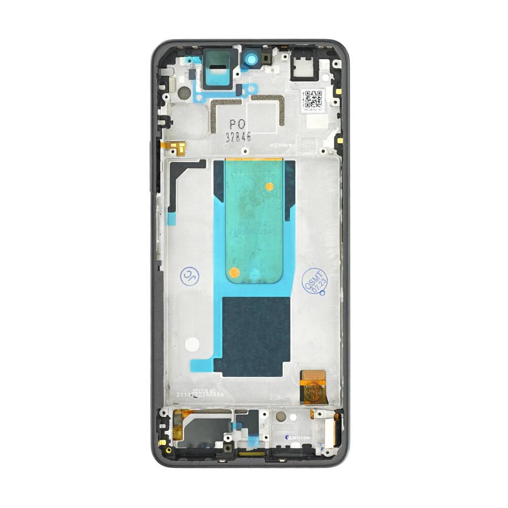 Display für Xiaomi Redmi Note 11 Pro+ 5G LCD + Rahmen Tarnish Black Touch Ersatz